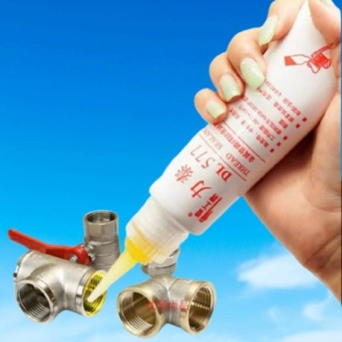 Keo khóa ren ống thép không gỉ DL577 